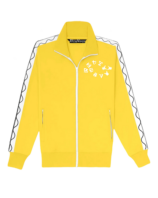 “Classic Logo” Track-Jacket-YELLOW