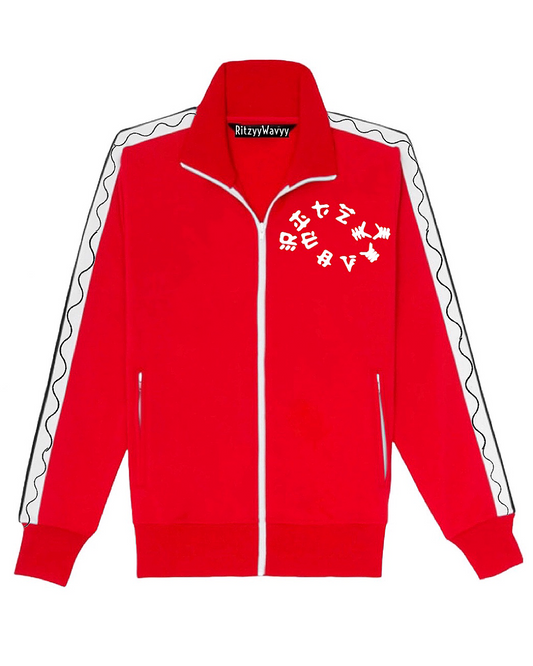 “Classic Logo” Track-Jacket-RED
